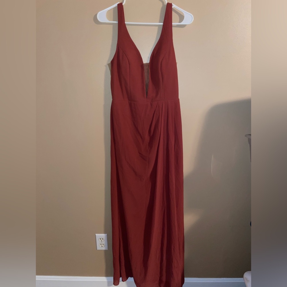 Chiffon Illusion Cutouts Dress